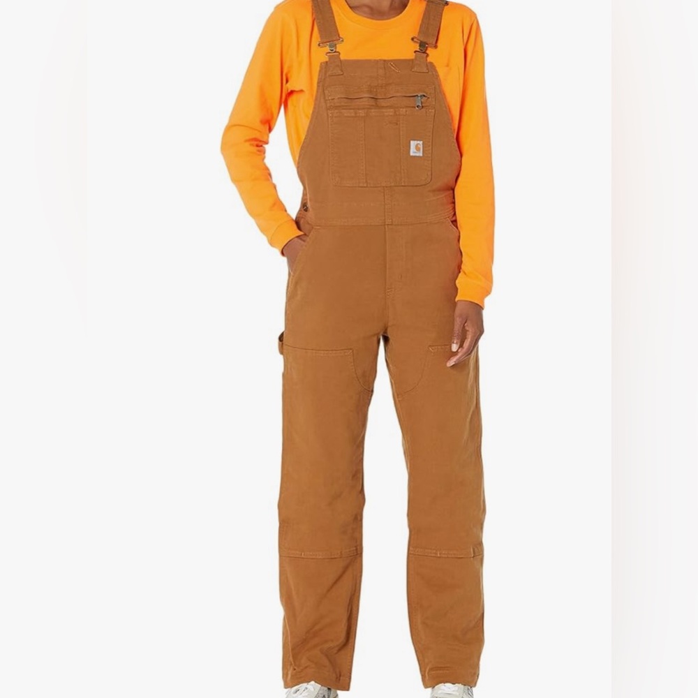 Carhartt Rugged flex canvas bib overall - NWT